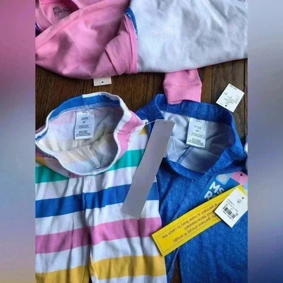 Ms. Rachel Girls 4T 4pc Long-Sleeves/Pants Pajama Set - NWT! - Picture 8 of 8